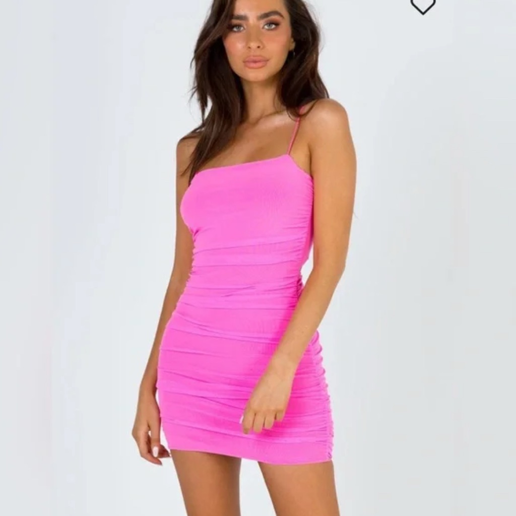 Princess Polly Holloway Hot Pink Bodycon Mini Dress